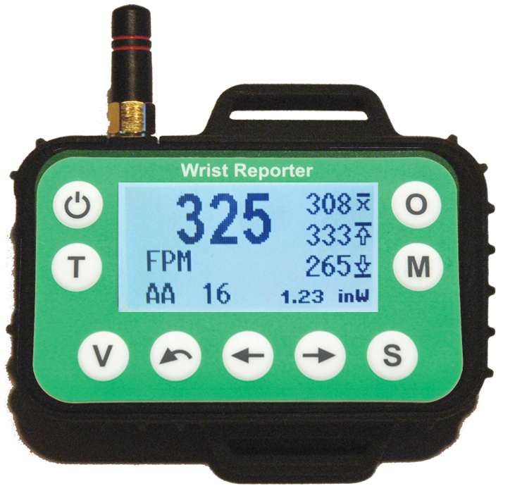 Wireless Wrist Reporter® with Thumbswitch
